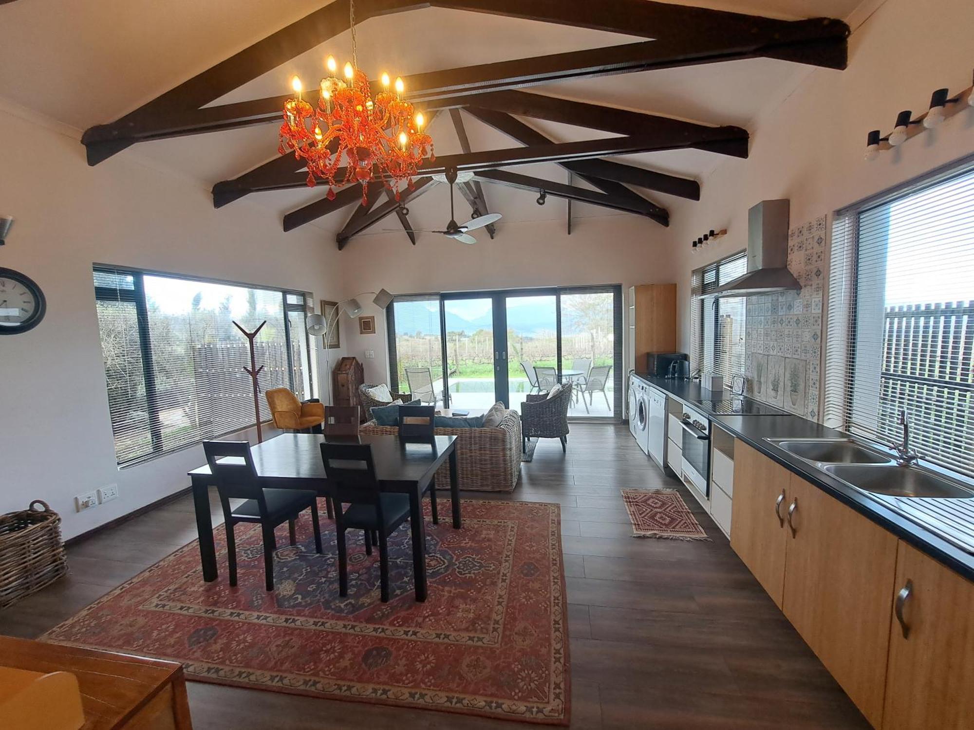 Domaine Coutelier Apartment Stellenbosch Bagian luar foto